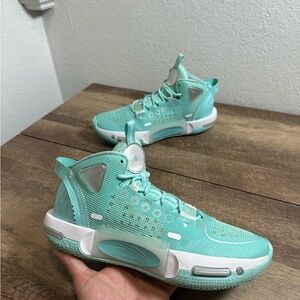 Li-Ning Way of Wade Shadow 4 Shoes Mens 8.5 Mint Basketball Sneaker‎ ABPS057-4